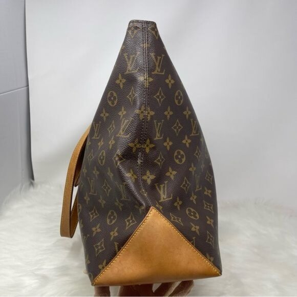306 Pre owned Auth Louis Vuitton Monogram Cabas Mezzo Shoulder Tote Bag DU0013 - Picture 15 of 16